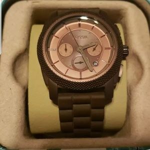 Fossil Men's FS4702 Stainless Steel Watch Brown